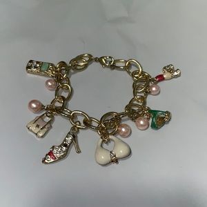 Girly charm bracelet